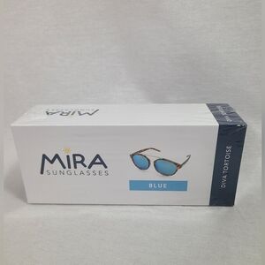 Mira sunglasses diva tortoise blue- NEW